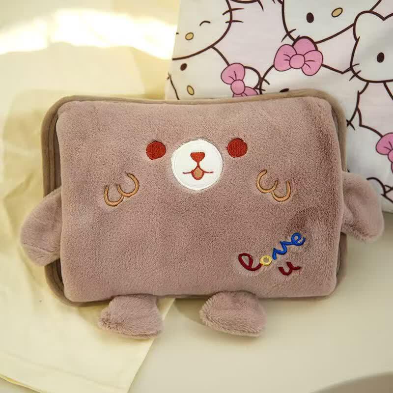 LISM Rechargeable Cartoon Hot Water Bottle & Hand Warmer