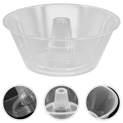10 Pcs Snacks Popcorn Tray Thickened Drink Cup Bowl Plastic Combined Food Supply Transparent Delicate Beverage