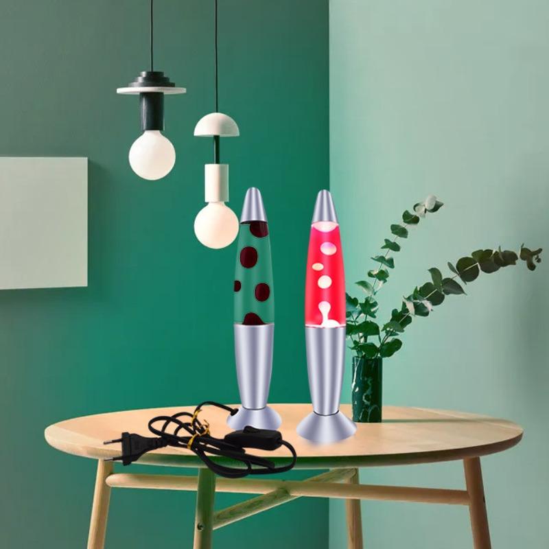 Kreatywne światło nocne Dom Europejski i amerykański styl Lampa cebulowa lawowa Lampa woskowa Lava Hardware Lampa lawowa Volcano