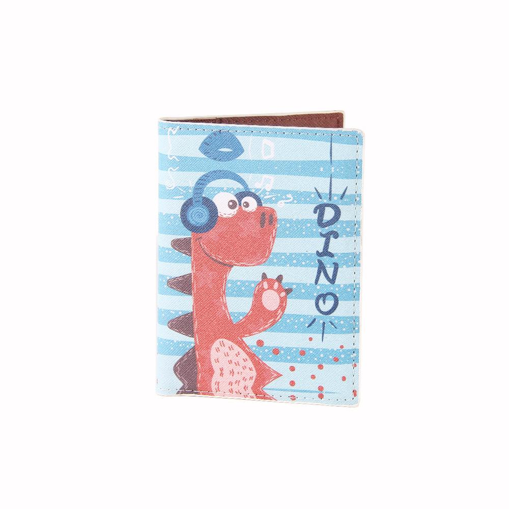 

Маленький динозаврик Дорожный водонепроницаемый кошелек для паспорта HZB Держатель студенческого билета