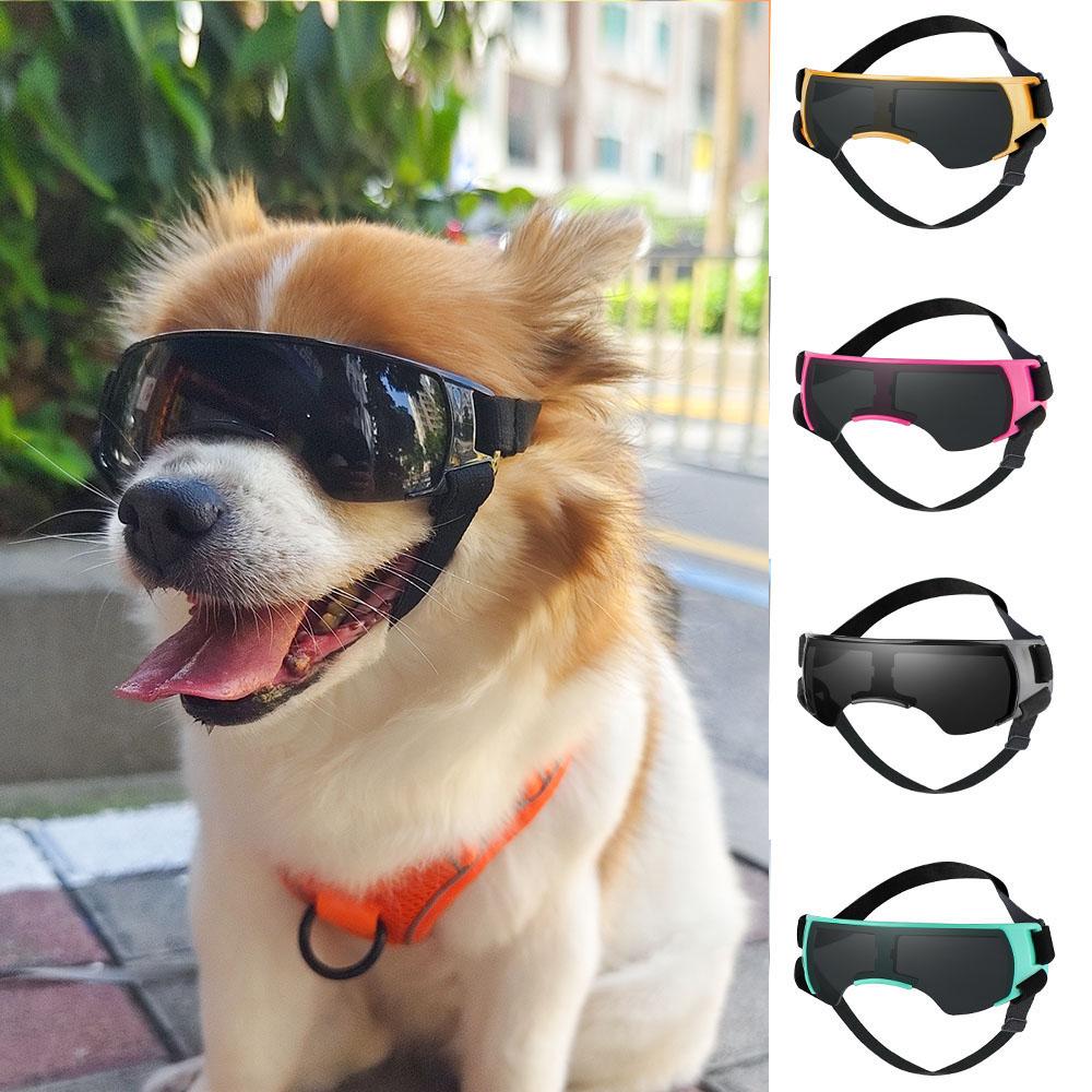

Солнцезащитные очки Pet Cool, украшения для собак, очки для защиты домашних животных, очки для собак, водонепроницаемые, с защитой от УФ-излучения и регулируемыми ремешками