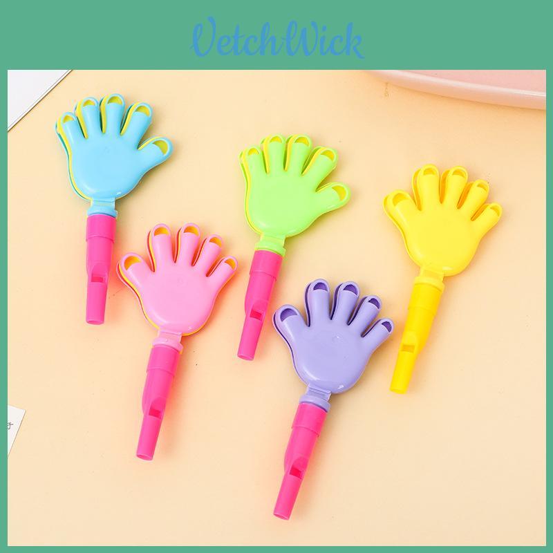 Mini-Plastikpfeife Handklatsch-Spielzeug für Kinderparty Spaß und Spielzeit