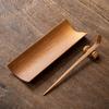 Natural Tea Ceremony Accessories Vintage Tea Needle Cha Ze Bamboo Tea Scoop  office