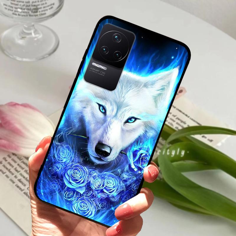 For Redmi K50 Pro Case K 50 5G TPU Soft Silicone Phone Covers For Xiaomi Redmi K50 Ultra Shockproof Bumper Fundas Cute Animal