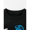27Kids Children's Clothing Autumn and Winter Children's Sweatshirt Fleece-Lined Clothes Boys' Dinosaur Fleece Tops Boys' Pullover Shirts