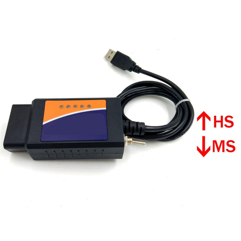 ELM327 USB Adapter OBD2 Scanner, ELMconfig FoCCCus Diagnostic Scan Tool With MS-Can/HS-Can