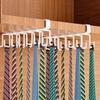 12 Hooks Kitchen Cup Kitchenware Storage Rack Long Row Cap Bag Tie Scarf Organizer Hanger Cupboard Holder Dormitory Rack
