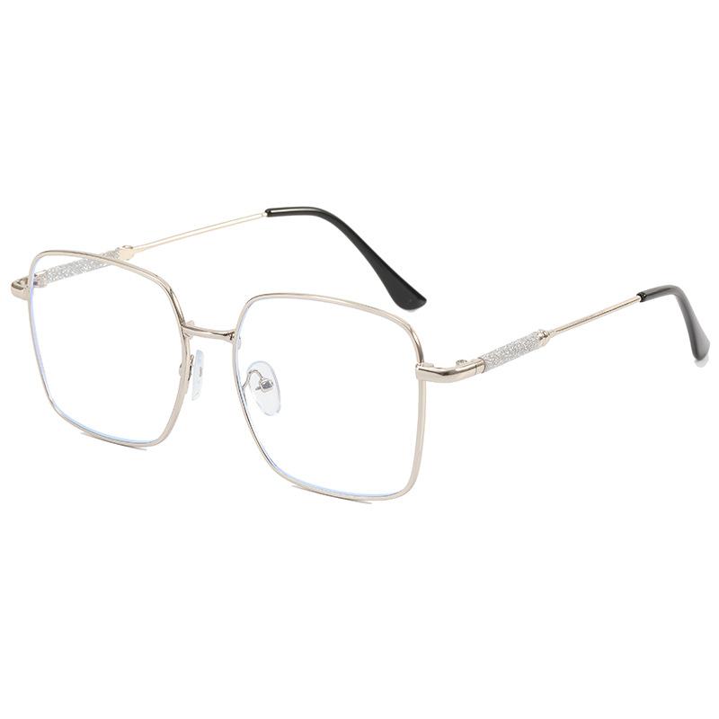 Europäisch-Amerikanischer Stil Quadratische Sonnenbrille Damen Herren Entspiegelnd UV-Schutz Fahren Reisen Mode Sonnenbrille