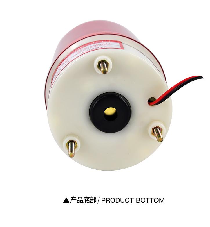 Waterproof Outdoor Use DC24V AC110V/220V Universal Red/Yellow/Blue Warning Light Flashing Lamp