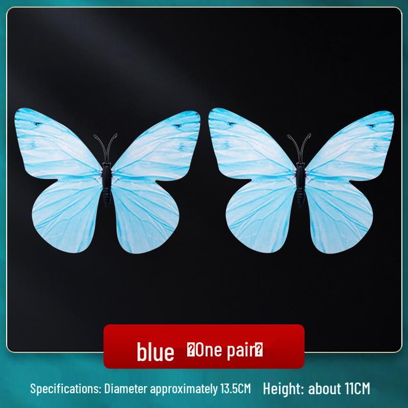 Children's Pink Butterfly Dance Ring Finger Prop with Headwear