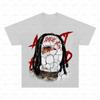 Rapper Lil Durk Retro Graphic American T Shirt Men's Hip Hop Clothing T-Shirts Y2k Unisex Fashion Oversized Ghetto Gangster Top