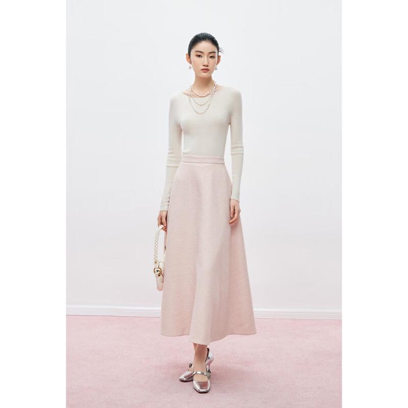 Suéter Tricotado de Lã Merino Feminino Mandy Zhang