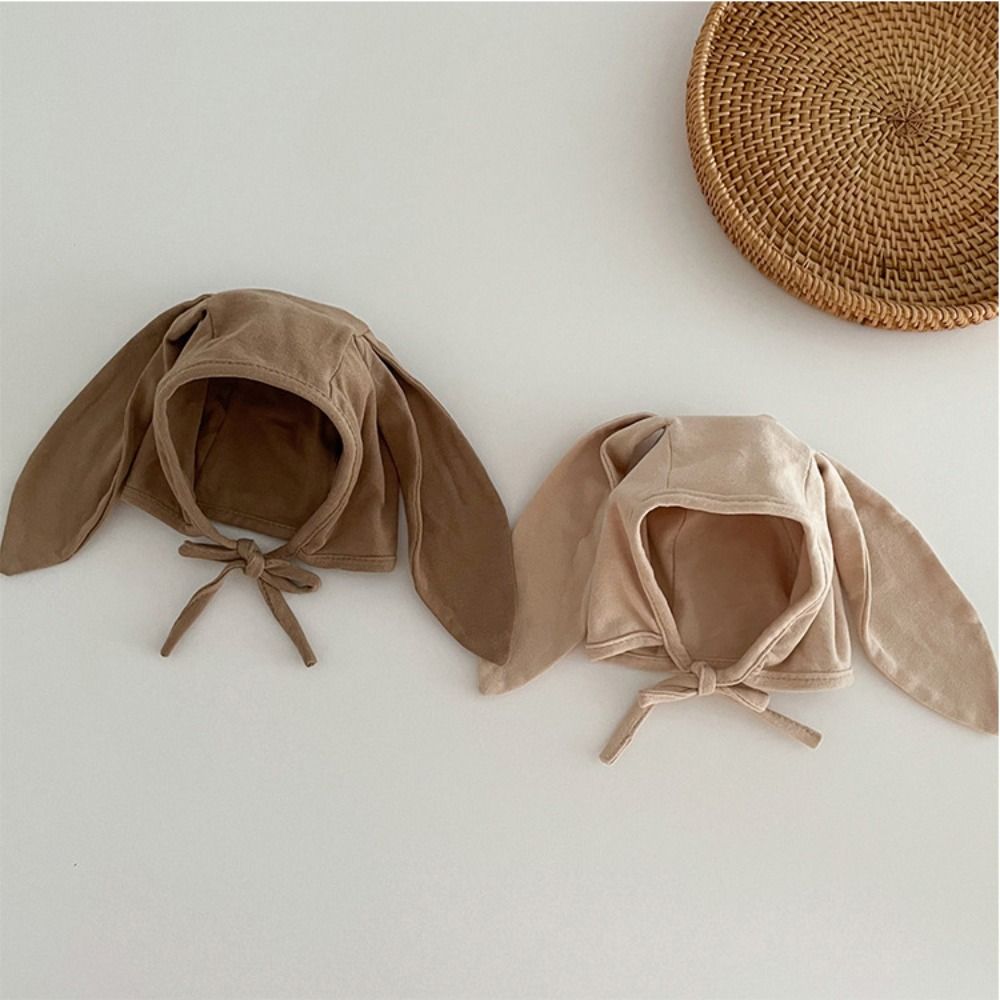 Cappello Sottile con Orecchie da Coniglietto per Bambino Antivento Cappellini per Neonato Adorabili Berretti per Bambino Primavera Estate