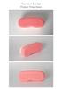 Portable Silicone Goggle Case with Double-Sided Ventilation Holes and Spacious Capacity, Featuring a Fashionable Handle.