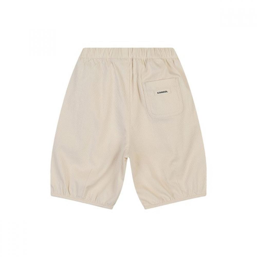 Kangol Kids Woven Cropped Pants Ivory Sa 0d02