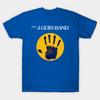 Herren Schwarzes Print-T-Shirt J.Geils Band No-Cut Transferpapier Druck Baumwoll-T-Shirt