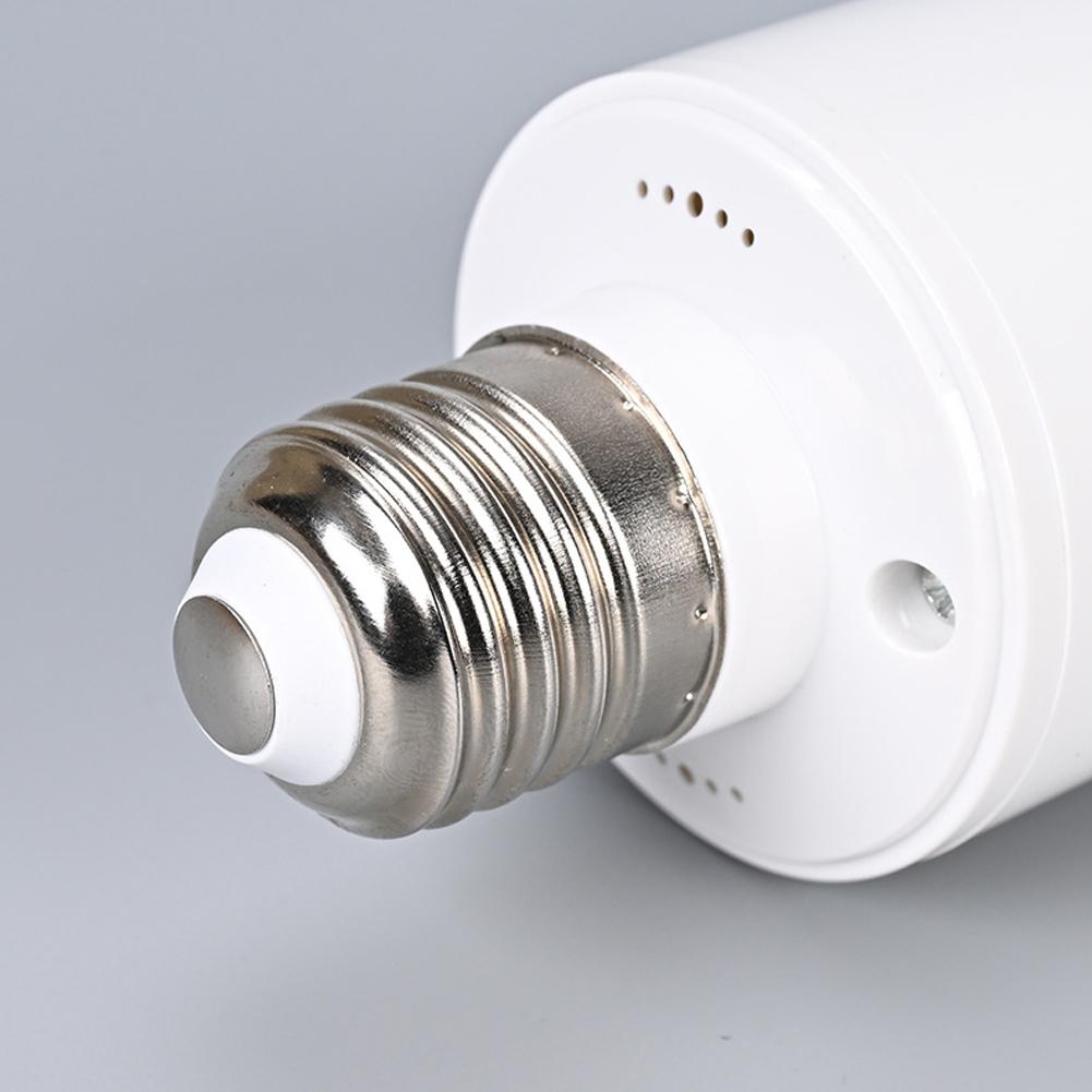 Wireless Remote Lamp Holder ABS E27 Base Range AC180-240V Timer Function Easy Install Heat Dissipation Smart Home Light