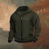 Herren Fleece Hoodie Lässig Langarm 1/4 Reißverschluss Pullover Sweatshirts