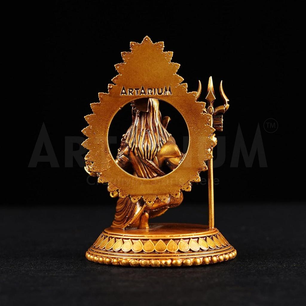 Ardhanarishvara Idol Ardhnarishwar Statue Shiv Parvati Double Avatar Idol for Car Dashboard and Home Decor Showpiece