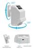Smart Infrared Sensing Doorbell with Time Display, Multiple Ringtones, and LED Flash Reminder.