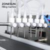ZONESUN ZS-DTPP6B Tabletop 6-Head Liquid Filling Machine for Perfume, Essential Oil & Reagent Small Bottle Packaging