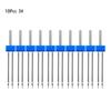 10pcs Household Sewing Machine Double Needles 3mm Stitch Spacing Compatible with Various Sewing Machines for Durable Stitching
