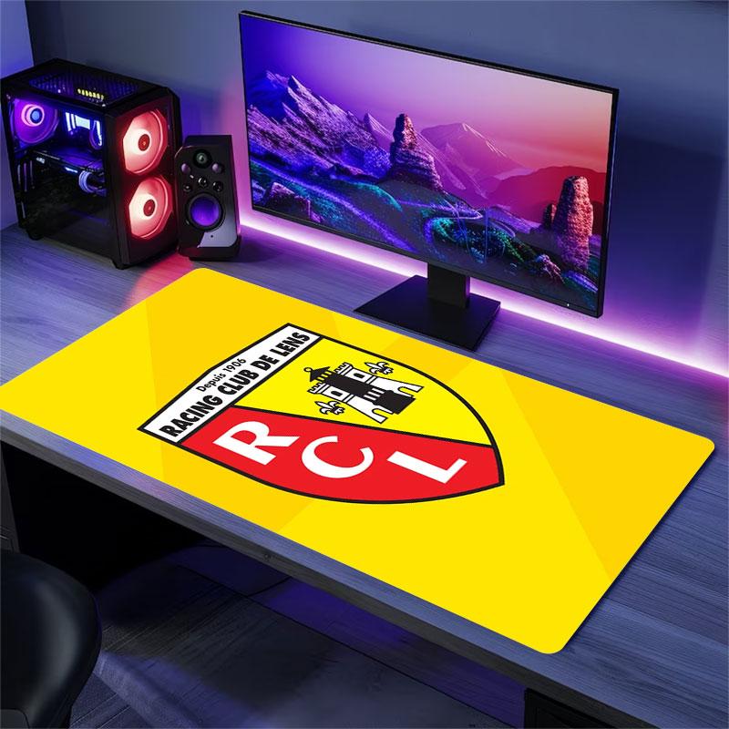 RC Lens Mouse Pad, Large Gaming Desk Mat, Non-slip XXL Mousepad for Laptop & Tablet, Mini PC Playmat with Stitched Edges