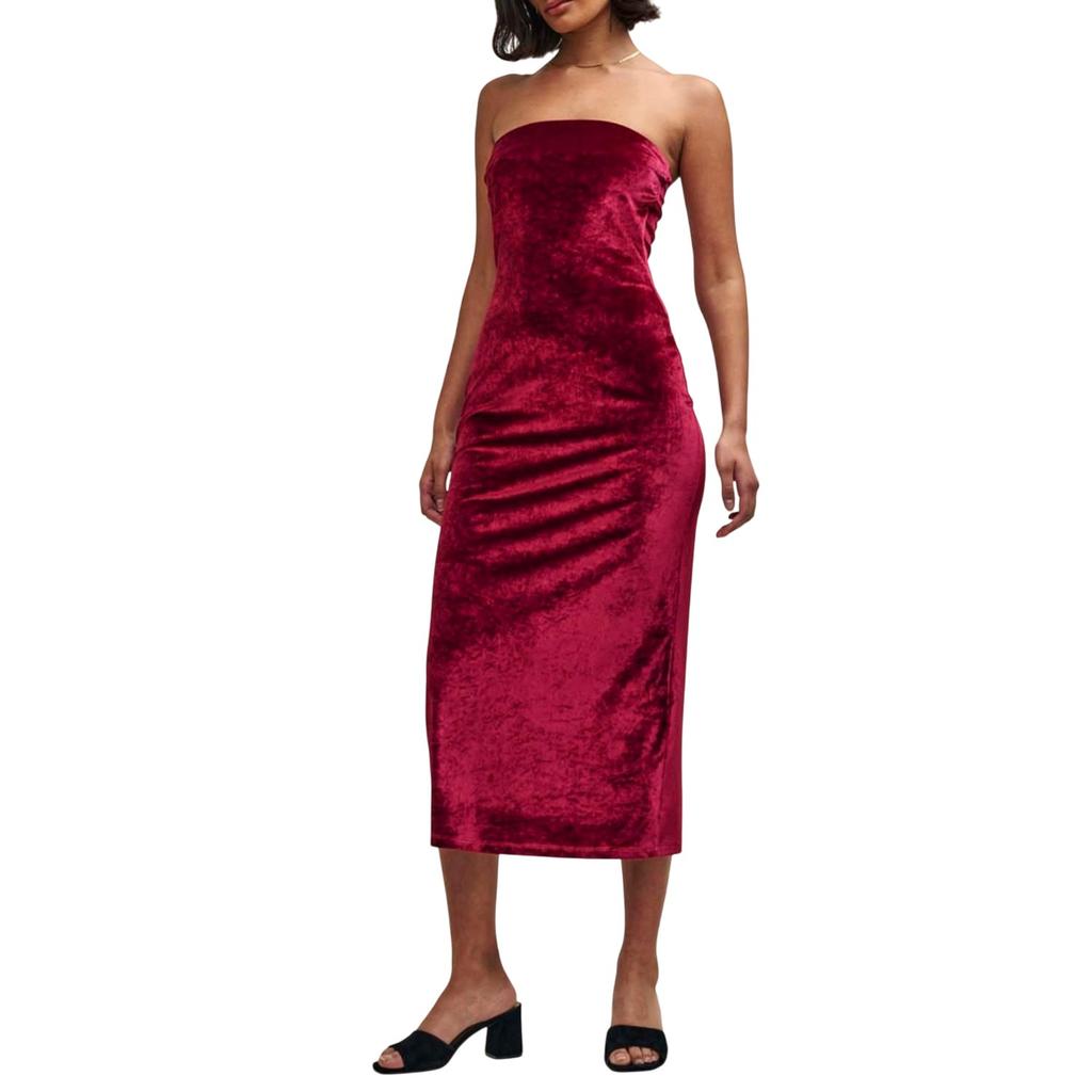 Nobody´s Child Damen/Damen Samt Bandeau Kleid