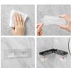 Corner Shower Shelves Waterproof Adhesive Rack Bathroom Shower Organizer Storage For Indoor Kitchen Living Room Countertop