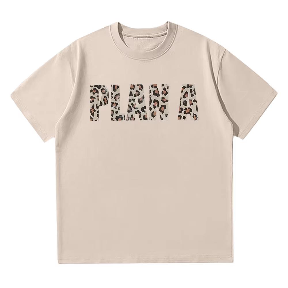 

2026 Lil Tecca Plan A Tee Mens Clothing Hip Hop Gothic Harajuku Tshirt Cotton Streetwear Tees Unisex Leopard Print Tshirt 4XL