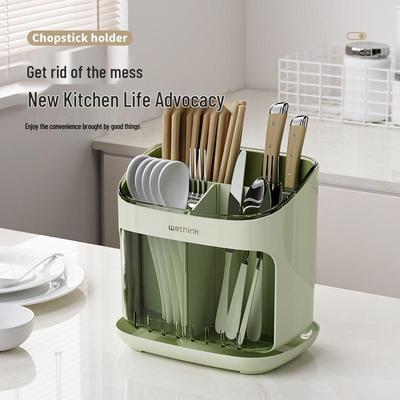 Portacoltelli da cucina da pavimento con scolapiatti
