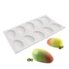 Silikon Kuchenformen Früchte Mousse Kuchenformen Orange Apfel Birne Mango Erdbeere Tannenzapfenform Form Dessert Dekorationswerkzeuge