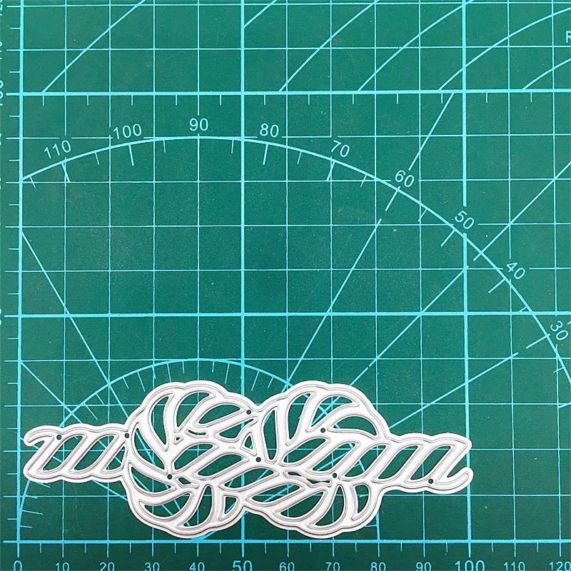 Bow Rope Art Pattern Scrapbooking Craft Die 3D DIY Festival Card Making