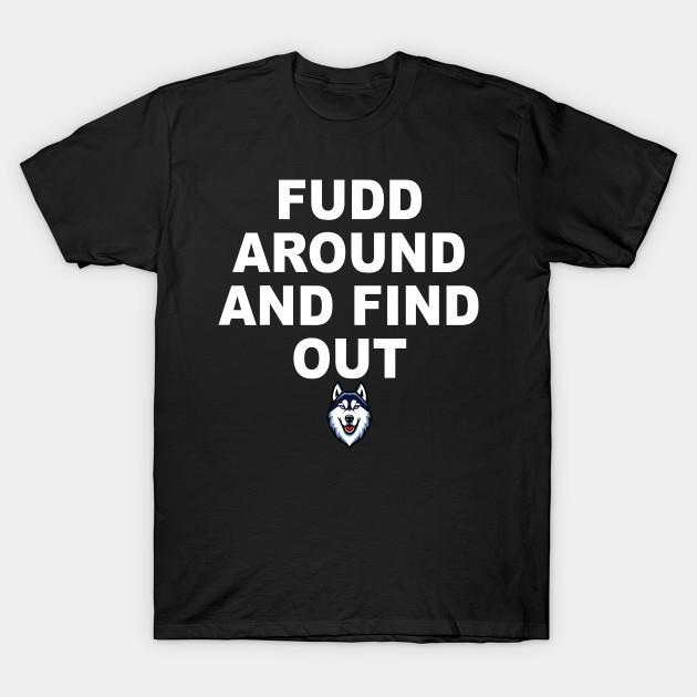 

Men Black Print T-shirt Fudd Around And Find Out Game Day Funny Sports Fan No-Cut Transfer Paper Print Cotton Tshirt XL чорний