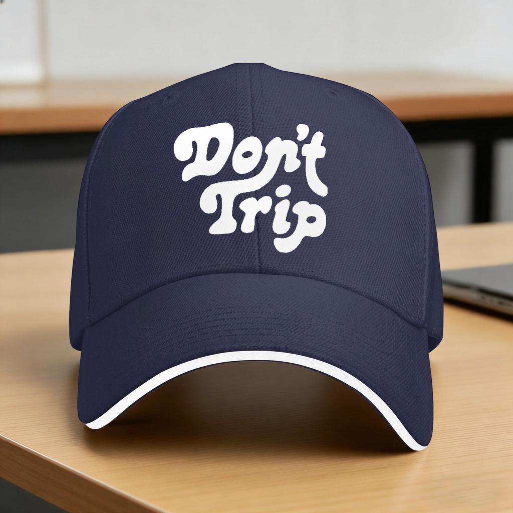 Don'T Trip Casual Baseball Cap Summer Trucker Hat High Quality Hiking Fishing Snapback Cap Couple Women Stylish Baseball Caps