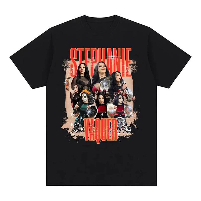 Camisetas Estampadas Stephanie Vaquer Estilo 2026, Ropa Para S