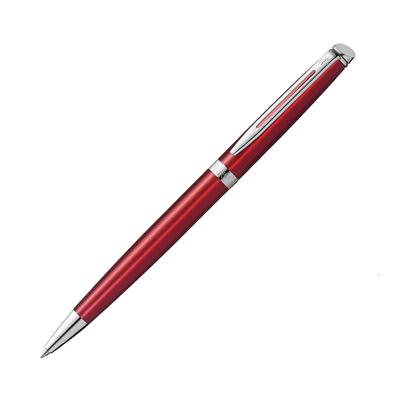 Waterman Official Kugelschreiber Metropolitan Essential Rouge CT 2046602, reguläres Importprodukt, auf Ölbasis