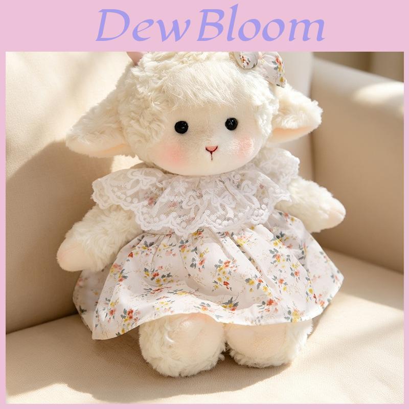 Cute Sheep Plush Doll With Polyester Fiber For Kids Comfort And Play