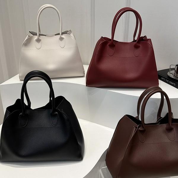 2025 Spring New Commuter Versatile Texture Simple Portable Tote Bag Women's Large-capacity Commuter Shoulder Messenger Bag