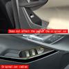 LHD For Chevrolet Equinox 2025 2026 ABS Carbonfiber Car door Armrest Window rise Switch glass Lift button control Panel cover