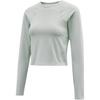 As W J Spt Df Sports Casual Crew Neck Pullover Long Sleeve T-Shirt Women T-Shirts HQ8949-034