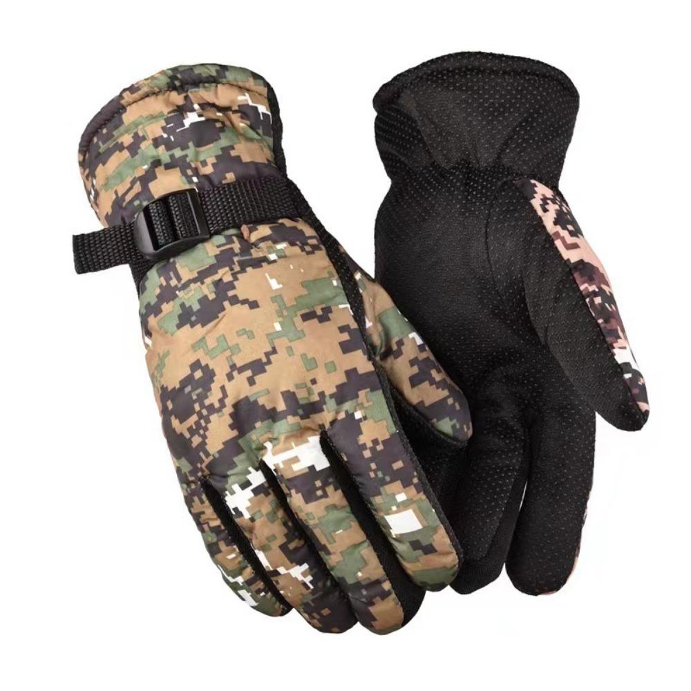 Winter Cycling Warm Camouflage Gloves