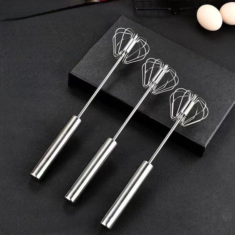 ZISIZ Edelstahl Halbautomatisches Schneebesen Set