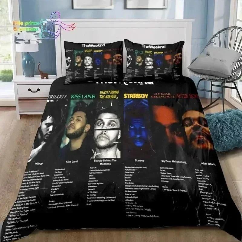Comforter 3D Print Xo The Weeknd Bedding Set Single Twin Full Queen King Size Bed Set Adult Kid Bedroom Bedding Gift