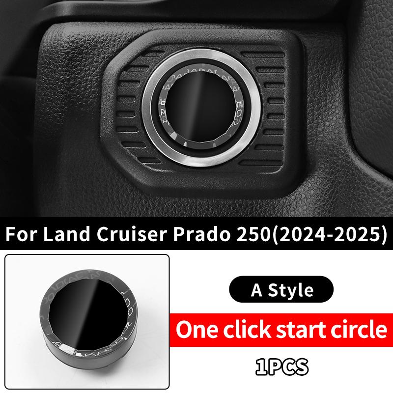 For Land Cruiser Prado LC 250 2024-2025 One-Key Start Ring First Edition 1958, J250 Interio Upgrade Decoration Accessories Tools