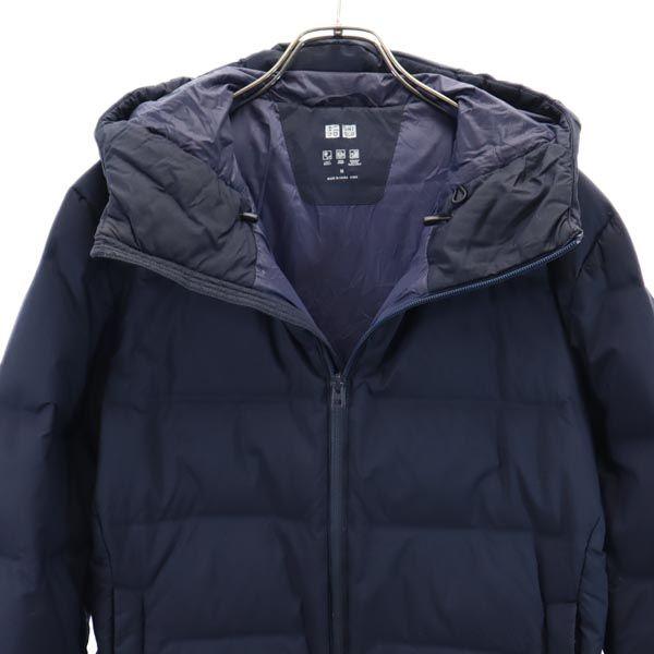 Uniqlo Seamless Down Parka M Navy Jacket Men's Used