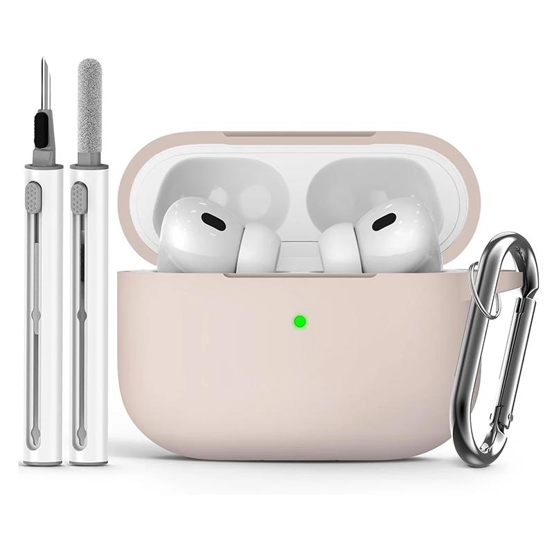 Case For Apple Airpods pro Case Earphone Accessories Wireless Bluetooth Headset Silicone Air Pod Pro 2 Cover With Cleaner Kit