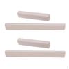 4x Blank Guitar Nut And Saddle White For Electric Acoustic Classical