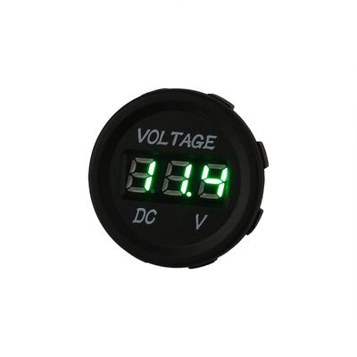 12V 24V DC Wasserdichtes Auto LED Digitalanzeige Voltmeter Steckdosenmessgerät