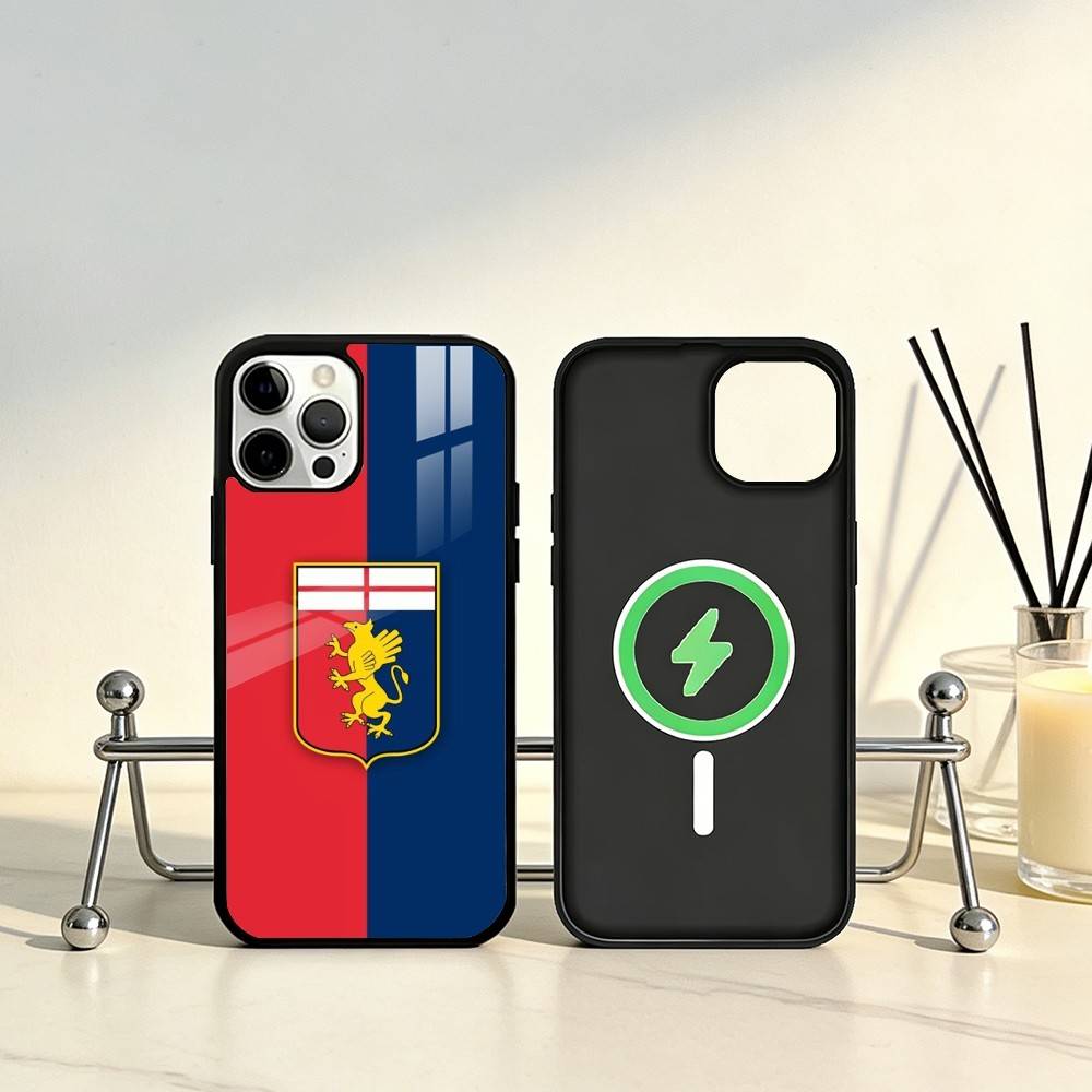 G-Genoa Phone Case For iPhone17,16,15,14,13,12,11 Plus,Pro Max Magnetic For Magsafe Wireless Charging